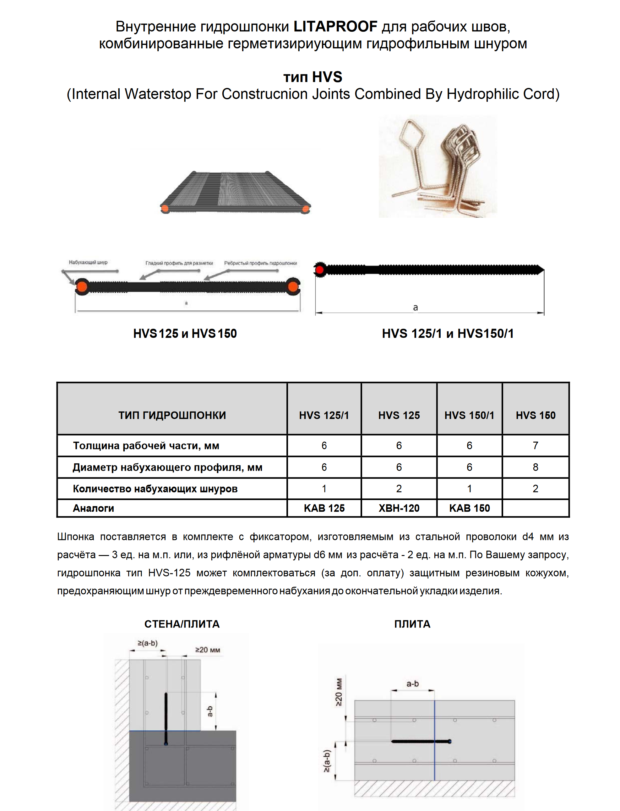гидрошпонка хвс 120