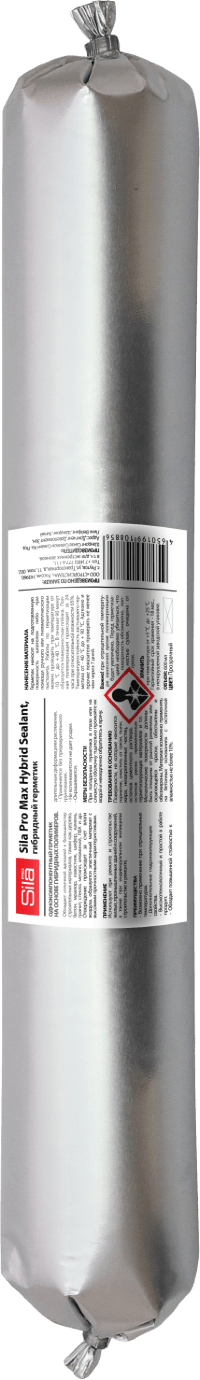 Герметик гибридный Sila Pro Max Hybrid Sealant, Светло-серый - RAL 7004, 600 мл.