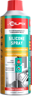 Аэрозольная силиконовая смазка универсальная SILFIX, 280 мл