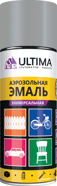 Краска аэрозольная ULTIMA, лак матовый, 520 мл