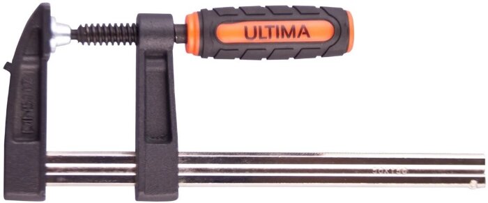 Струбцина Ultima, 150х50 мм, F-образная, 2-к рукоятка