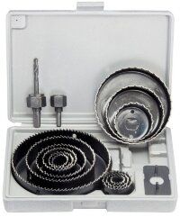 Набор кольцевых пил по дереву Ultima, 19-127 мм, 12 предм.