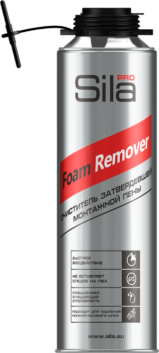Очиститель застывшей пены SILA PRO Foam Remover, 500 мл