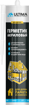 Герметик для дерева акриловый, Дуб, ULTIMA, 280 мл