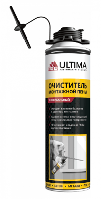 Очиститель монтажной пены ULTIMA Professional, 500 мл