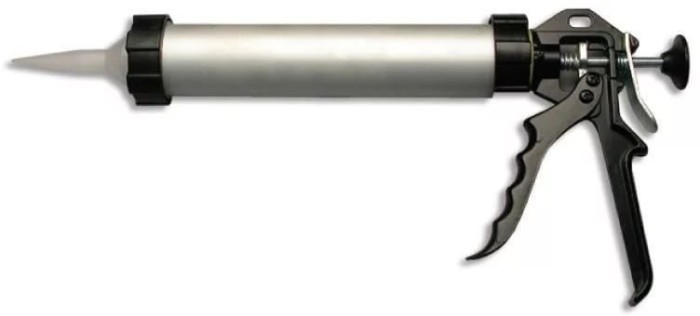 Универсальный пистолет для фолиевых туб 600мл и герметиков 300мл