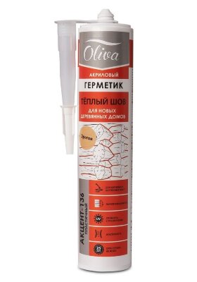 Герметик Акцент-136 Золотистая сосна (карт. 310мл)