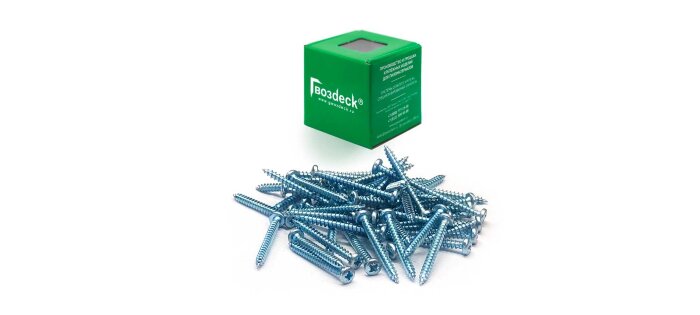 Саморез Gwozdeck универсальный по дереву сферический 4.5*20 Ц Pz