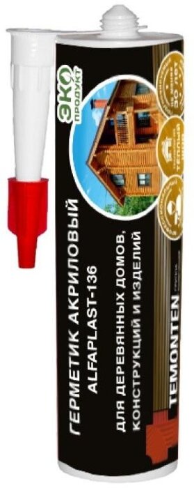 Герметик Alfaplast-136 картридж 310 мл Медовый