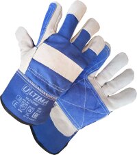 ULTIMA Перчатки комбинированн спилковые с полиэфирным утеплителем.