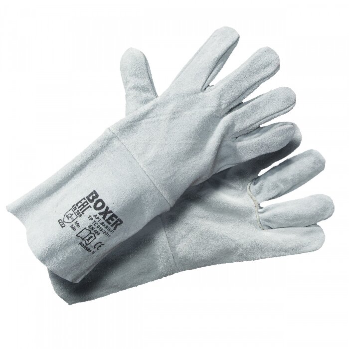 Краги спилковые без подкладки BOXER® BXR1501
