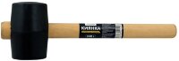 Киянка Ultima, деревянная рукоятка, 340 г, черная резина