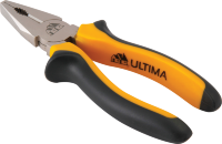 Плоскогубцы Ultima, 180 мм, комбинированные, двухкомпонентные рукоятки