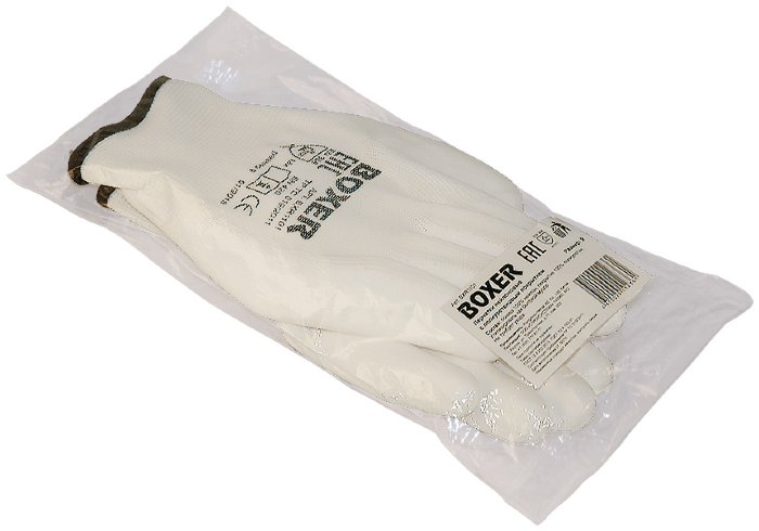 Перчатки нейлоновые с полиуретановым покрытием BOXER®.