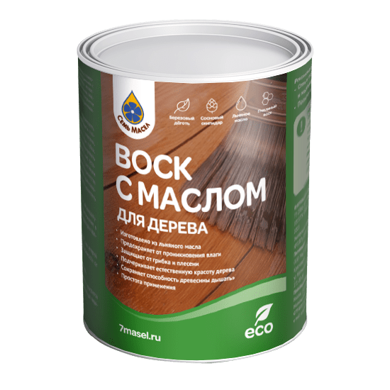 Воск с маслом