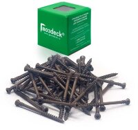 Саморез Gwozdeck Отделочный E-coating коричневый Потайной 4.0*40 Т15