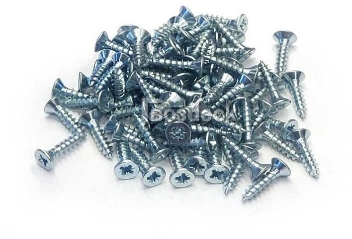 Саморез Gwozdeck универсальный по дереву потайной 4,0*16 Ц Pz 