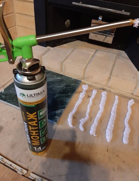 ULTIMA Express МОНТАЖ, строительно-монтажный клей-пена,750 мл