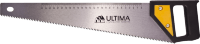 Ножовка по дереву Ultima Lite, 400 мм, каленный зуб, пластиковая рукоятка