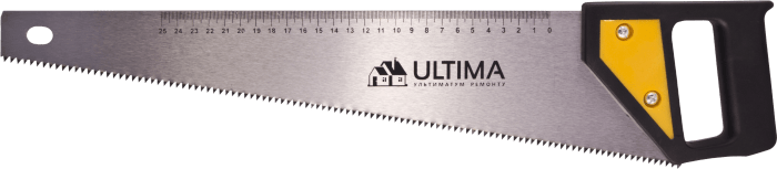 Ножовка по дереву Ultima Lite, 400 мм, каленный зуб, пластиковая рукоятка