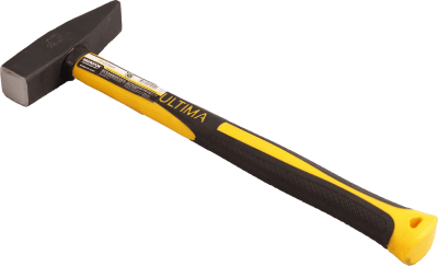 Молоток слесарный Ultima, 300 г, фибергласовая обрезиненная рукоятка