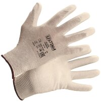 Перчатки CARBON трикотажные нейлоновые с карбоновой нитью с полиуретановым покрытием ULTIMA ®.