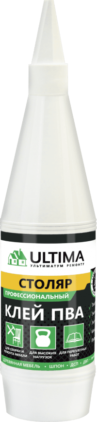 Клей ПВА ULTIMA Столяр  80 мл.