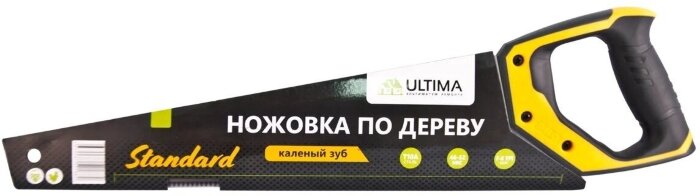 Ножовка по дереву Ultima, 400 мм, 7-8 TPI, каленый зуб, 3-к рукоятка