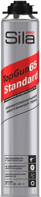 Sila Pro TopGun 65 Standard, Летняя монтажная пена профессиональная, 850 мл