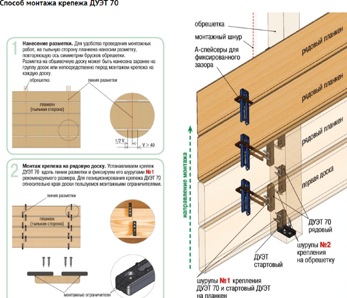 Крепеж Гвоздэк Дуэт 70