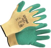 Перчатки GREEN GRIP трикотажные с латексным текстурированным покрытием ULTIMA ®.