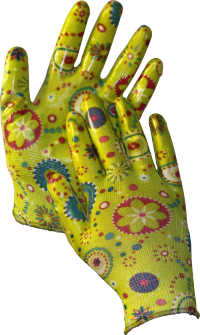 Перчатки садовые с нитриловым покрытием BOXER