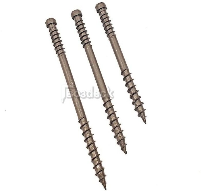 Саморез Gwozdeck Для терасной доски потайной 5.0*70 Окрашенный