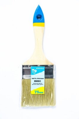 Кисть плоская Микс 75 мм Китай