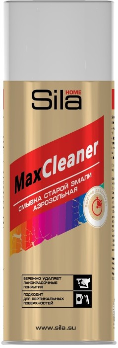 Sila HOME Max Cleaner, смывка старой краски, аэрозольная