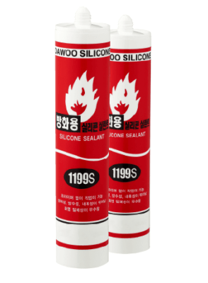 DAWOOSIL 1199S огнеупорный силиконовый герметик, серый, 270 мл.