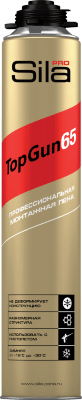 Sila Pro TopGun 65 winter,профессиональная монтажная пена, 875 мл