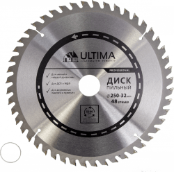 Пильный диск по дереву Ultima+кольцо